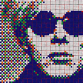 RUBIK'S CUBE ‘WARHOL’ - Portraits & Stuff